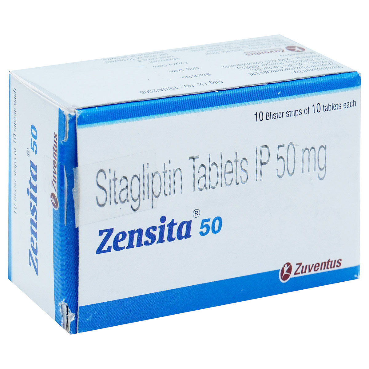 Zensita 50 Tablet 10's, Pack of 10 TabletS Zensita 50 Tablet 10's, Pack of 10 TabletS