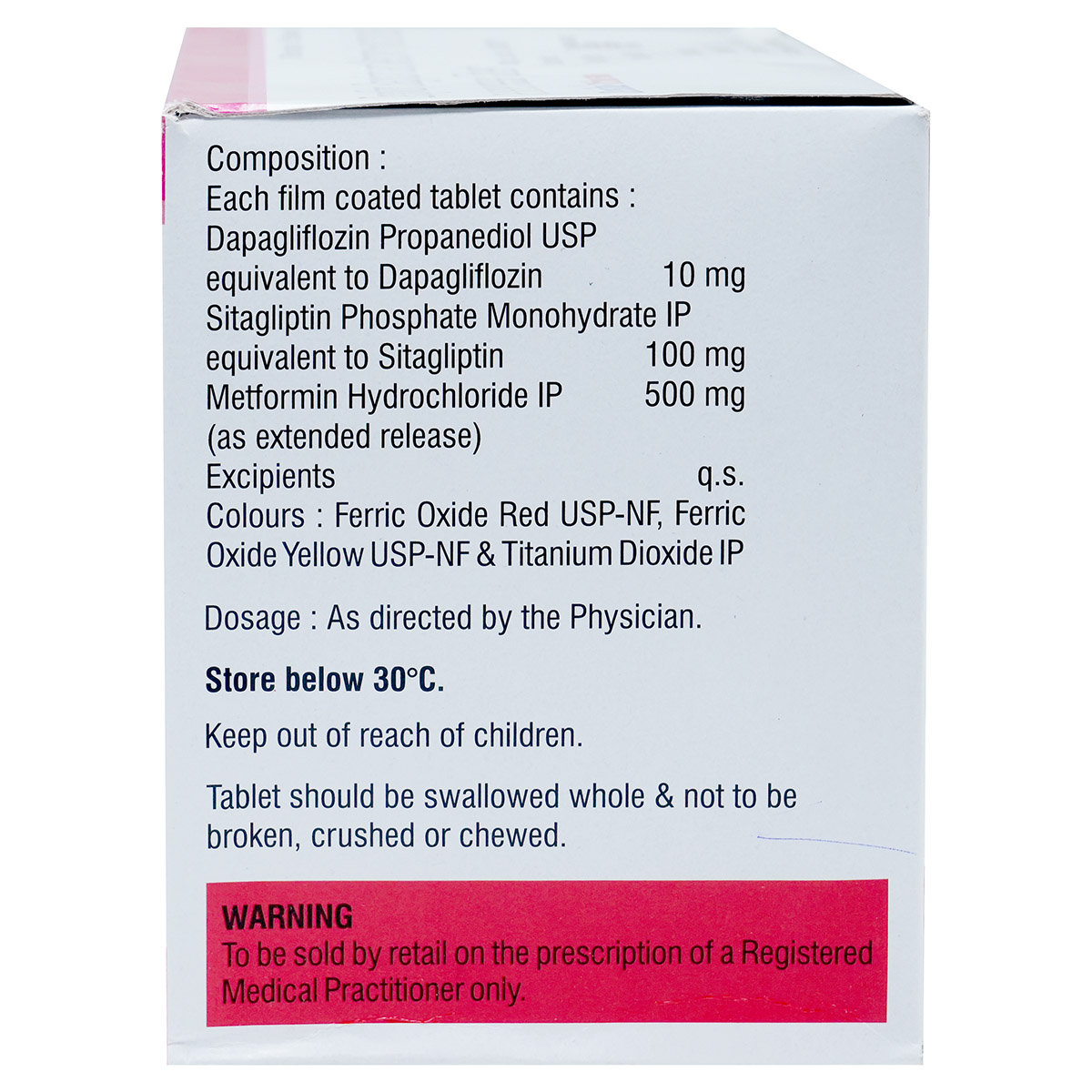 Zensita-Trio 500 Tablet 15's, Pack of 15 TabletS Zensita-Trio 500 Tablet 15's, Pack of 15 TabletS