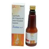 Zenfo Zentaz Plus+ Sugar Free Suspension 225 ml, Pack of 1 Suspension