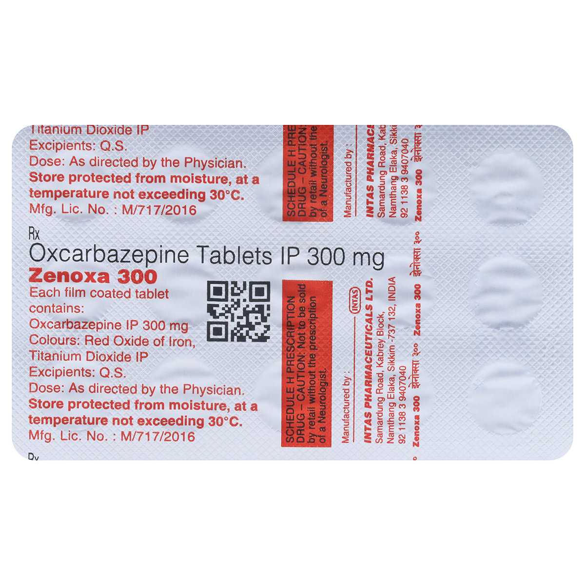 Zenoxa 300 Tablet 15's, Pack of 15 Zenoxa 300 Tablet 15's, Pack of 15