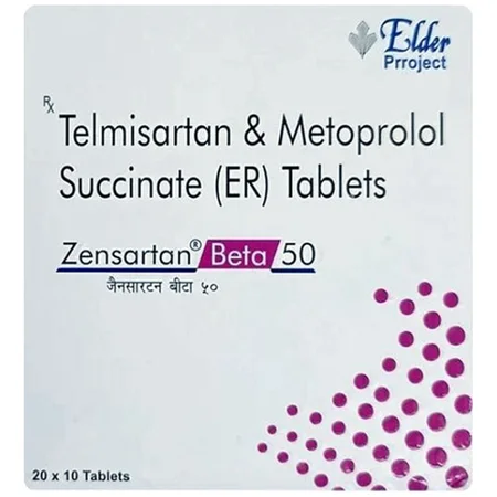 Zensartan Beta 50 Tablet 10's