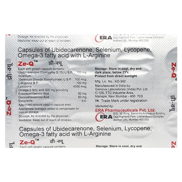 Ze-Q Capsule 10's, Pack of 10