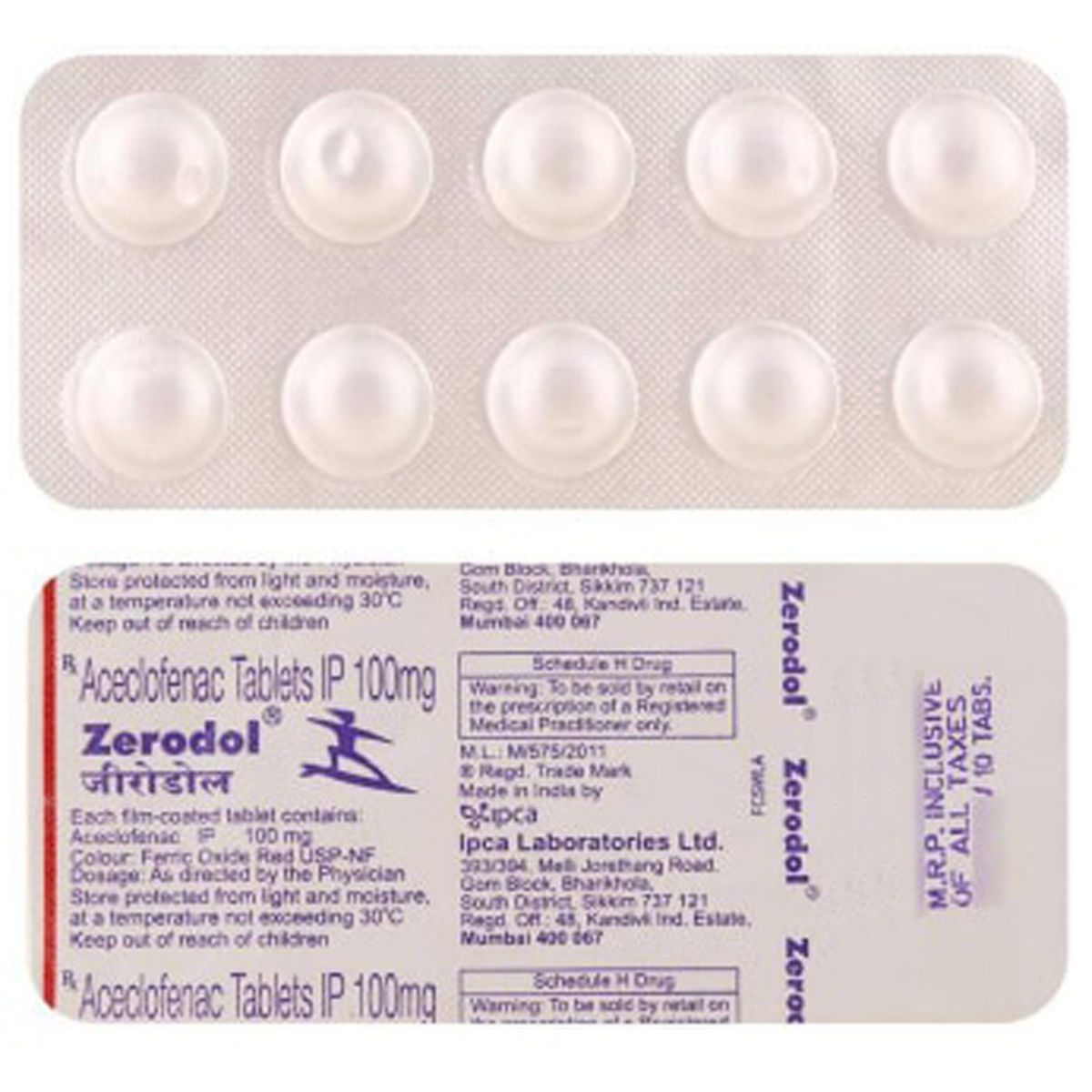 Zerodol 100 Tablet 10s Price Uses Side Effects Composition Apollo