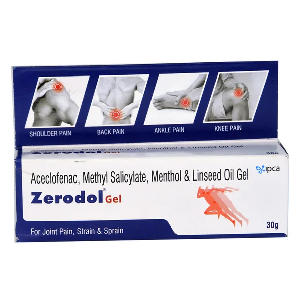 Zerodol Gel 30Gm, Pack of 1 Gel