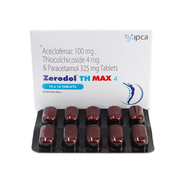 Zerodol TH Max 4 Tablet 10's, Pack of 10 TABLETS