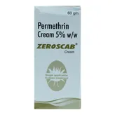 Zeroscab 5% Cream 60 gm, Pack of 1 CREAM