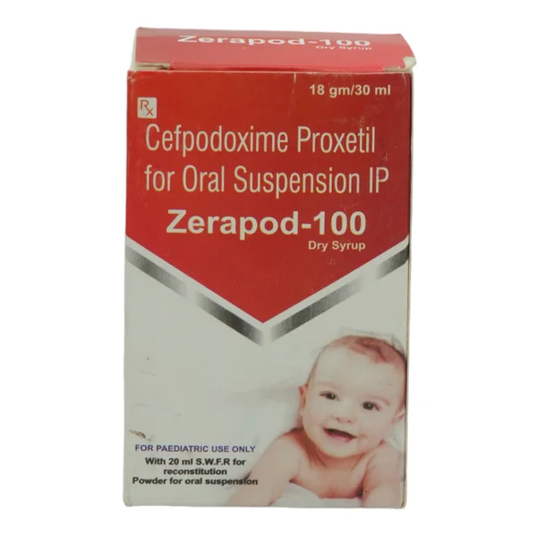 Zerapod-100 Dry Syrup 30 ml, Pack of 1 Suspension
