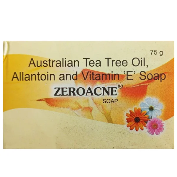Zeroacne Vit-E Soap, 75 gm