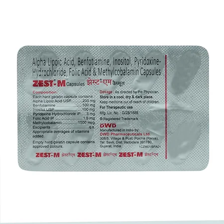 Zest M Capsules 10's