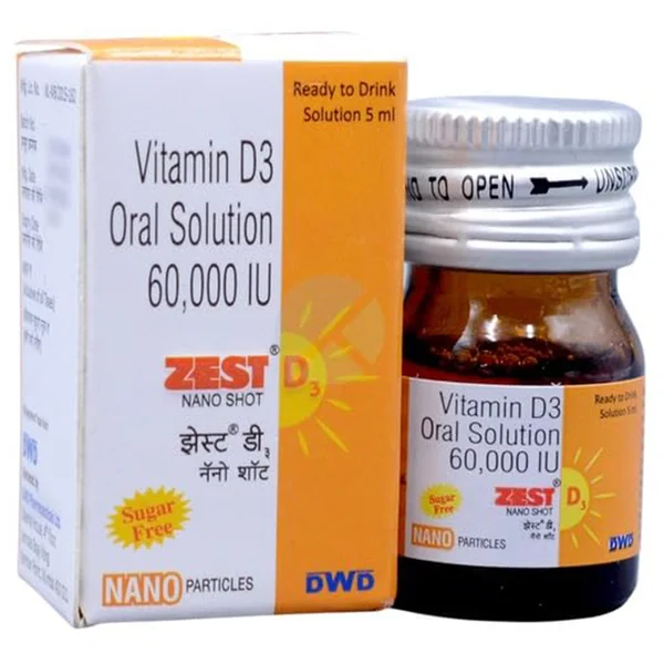 Zest D3 Nano Shot Solution 5 ml