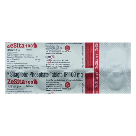 Zesita 100 Tablet 10's