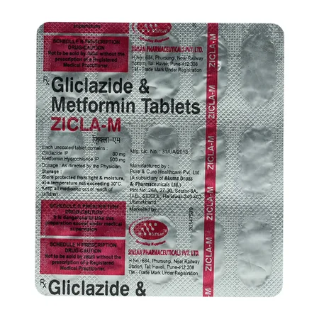 Zicla-M Tablet 15's