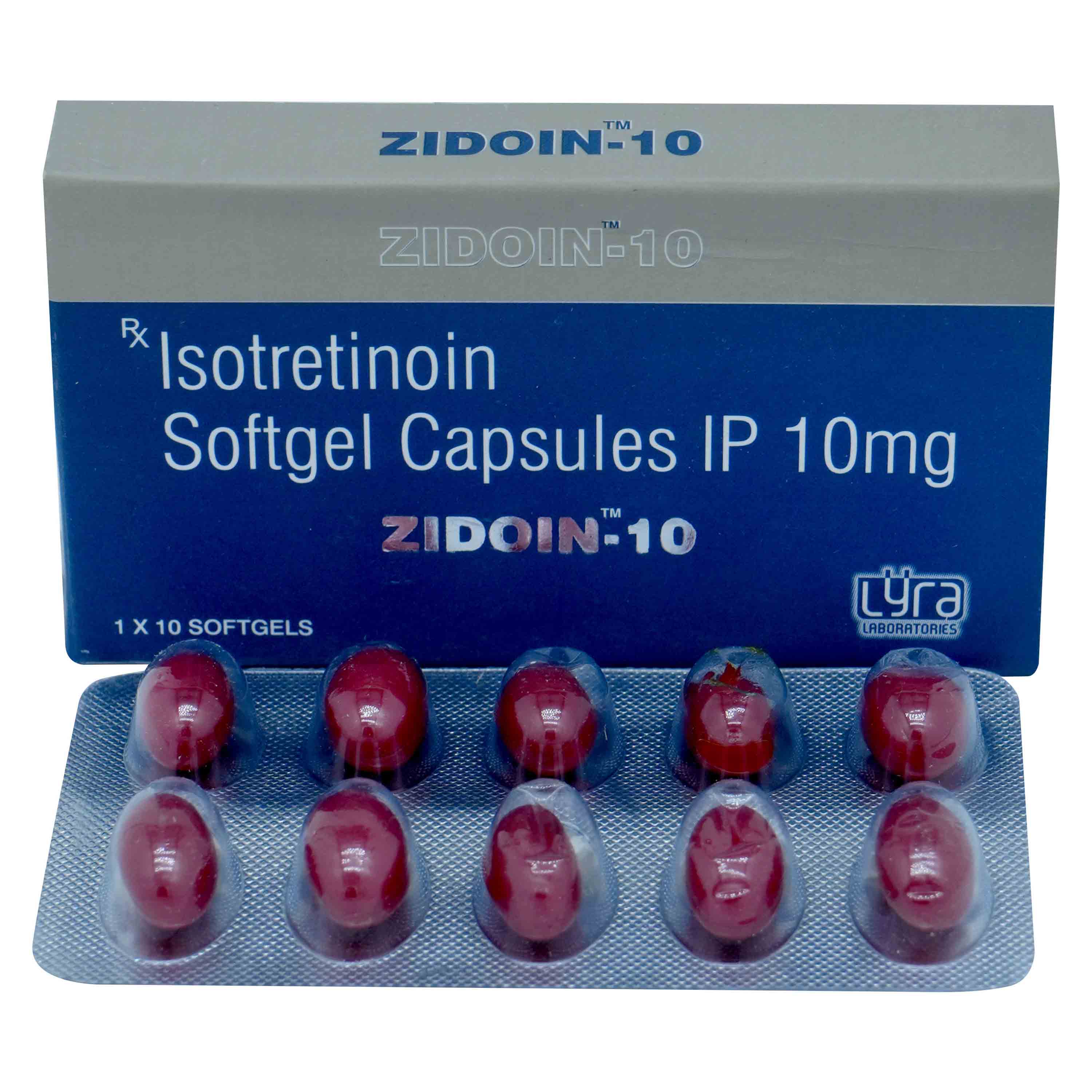 Zidoin-10 Capsule 10's, Pack of 10 CapsuleS Zidoin-10 Capsule 10's, Pack of 10 CapsuleS