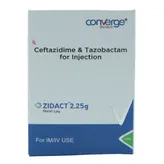 Zidact 2.25gm Injection 1's, Pack of 1 INJECTION