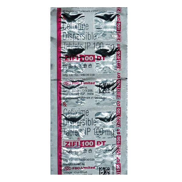 Zifi 100 DT Tablet 10's, Pack of 10 TABLETS