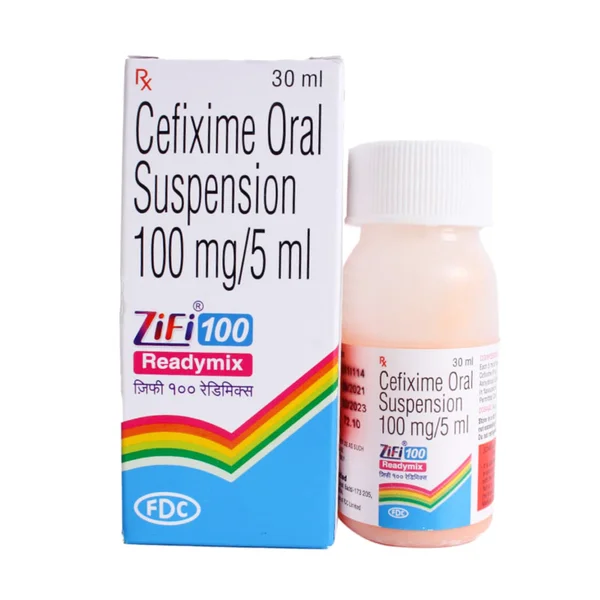 Zifi 100 Readymix Suspension 30 ml, Pack of 1 Suspension