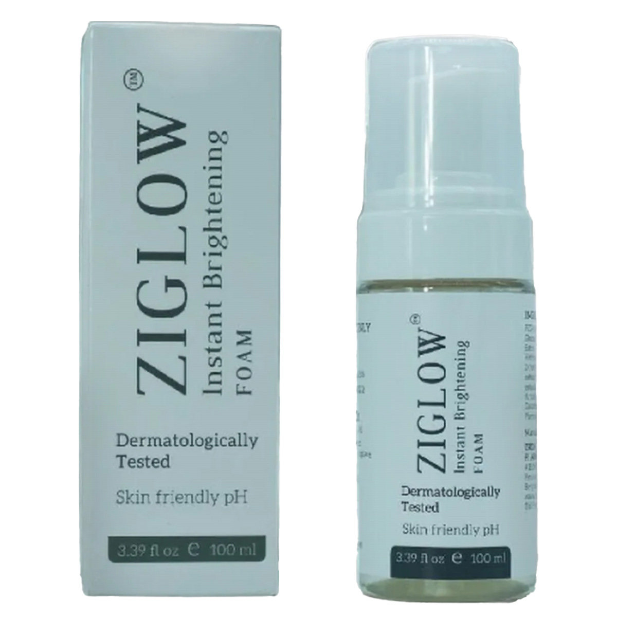 Ziglow Instant Brightening Foam Face Wash, 100 ml, Pack of 1 Ziglow Instant Brightening Foam Face Wash, 100 ml, Pack of 1