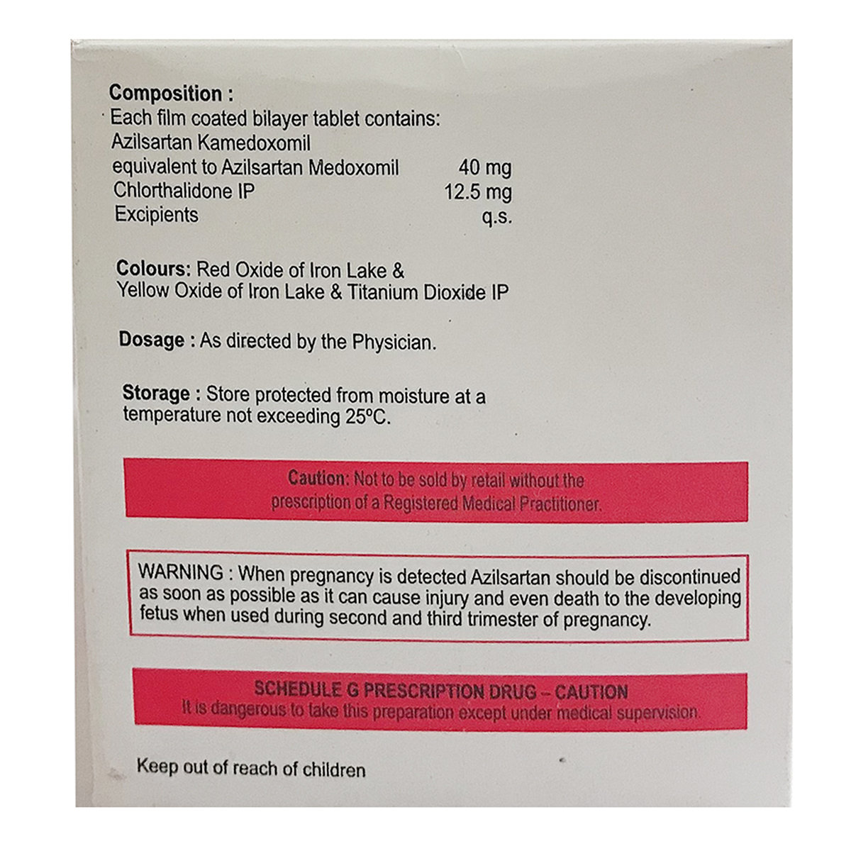 Ziltax CT 40 Tablet 15's, Pack of 15 Ziltax CT 40 Tablet 15's, Pack of 15