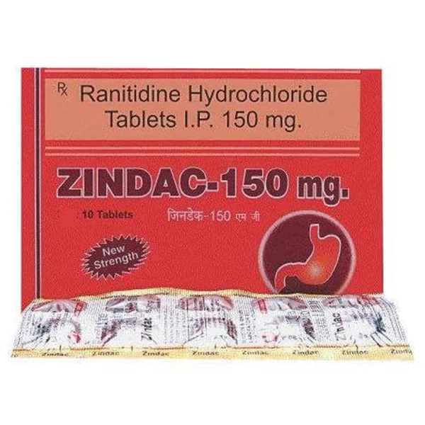Zindac 150 mg Tablet 10's