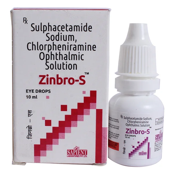 Zinbro S Eye Drop 10 ml