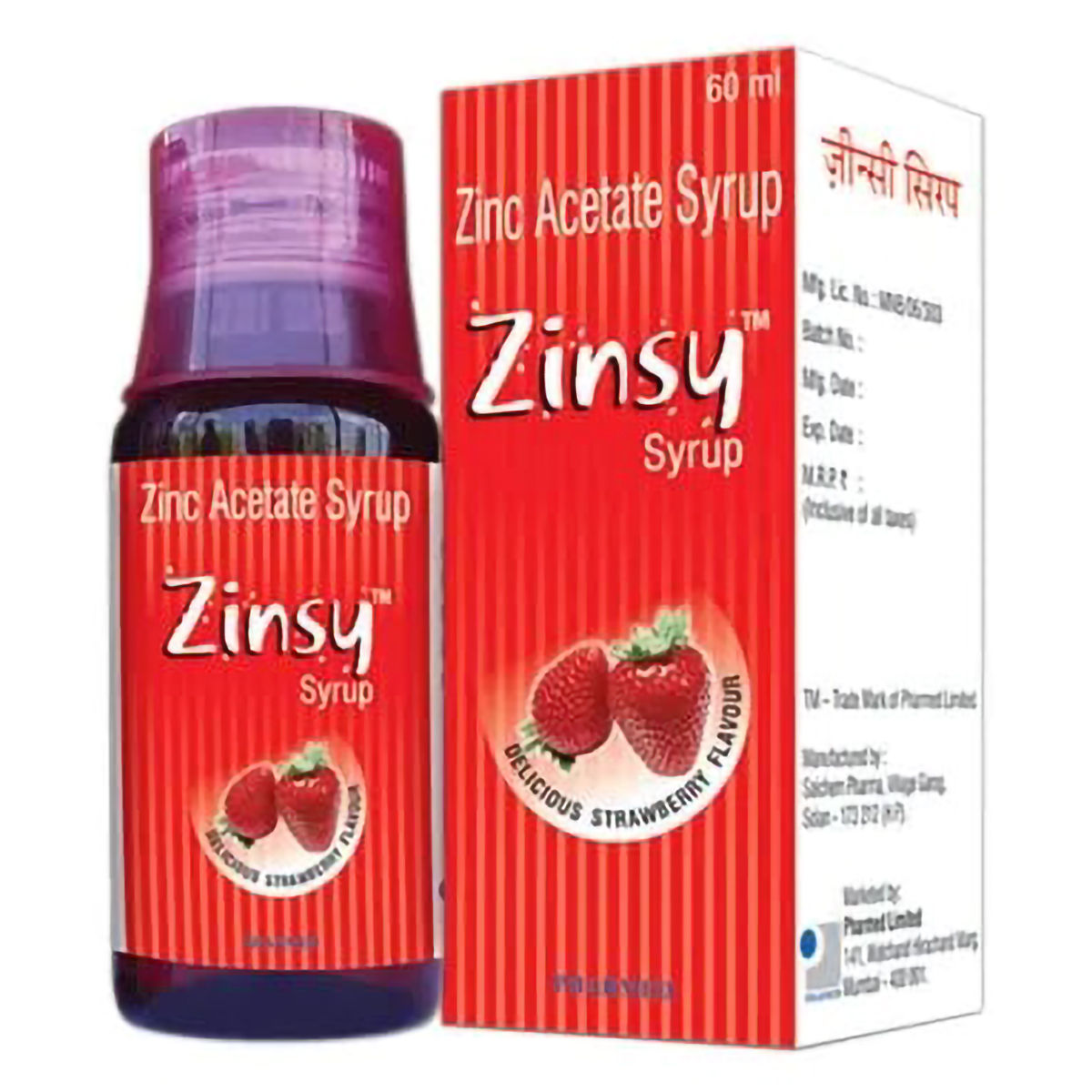 Buy Zinsy Syrup 60 ml Online