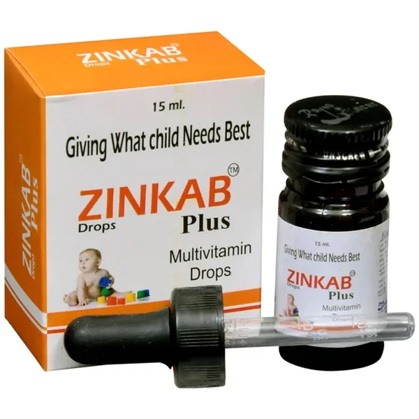 Zinkab Plus Drops 15 ml