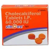 Zindee Chewable Tablet 4's, Pack of 4 TABLETS