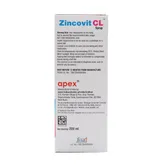 Zincovit CL Syrup 200 ml, Pack of 1