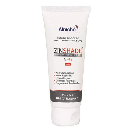 Zinshade Sunscreen Spf 50+ Lotion 60 ml