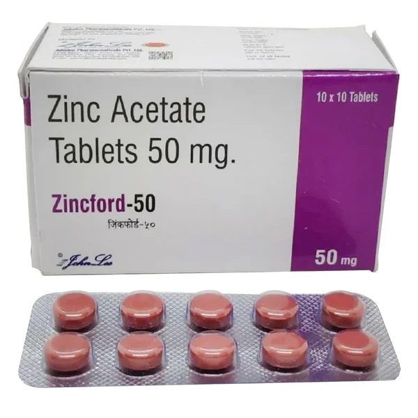Zincford-50 Tablet 10's, Pack of 10 TABLETS