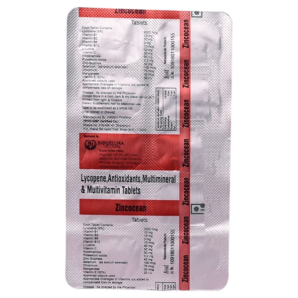 Zincocean Tablet 10's