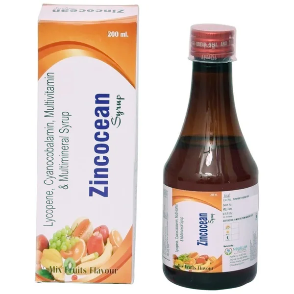 Zincocean Mix Fruit Syrup 200 ml