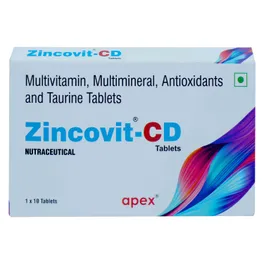 Zincovit-CD Tablet | Uses, Side Effects, Price | Apollo Pharmacy