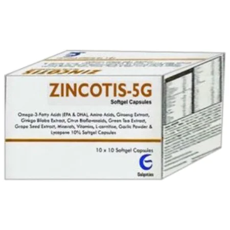 Zincotis-5G Softgel Capsule 10's