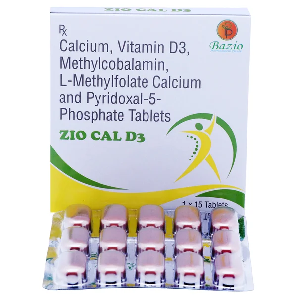 Zio Cal D3 Tablet 15's