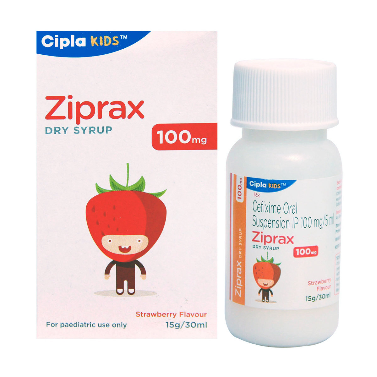 Ziprax 100 Dry Syrup 30 ml, Pack of 1 Syrup Ziprax 100 Dry Syrup 30 ml, Pack of 1 Syrup