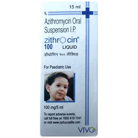 Zithrocin 100 mg Syrup 5 ml