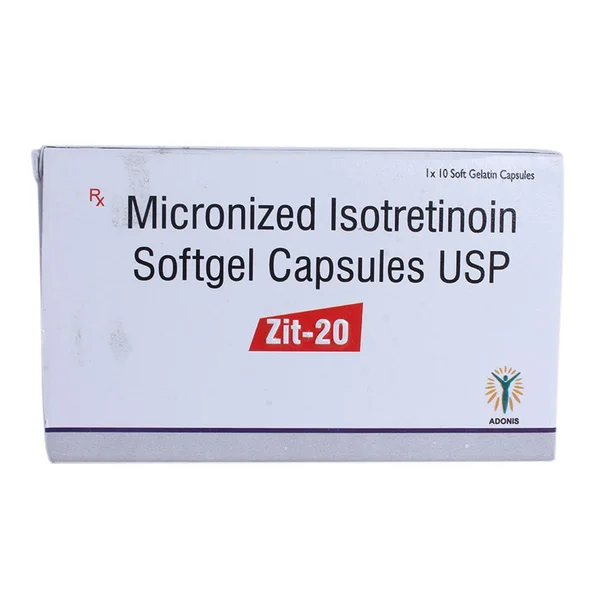 Zit-20 Capsule 10's, Pack of 10 CAPSULES