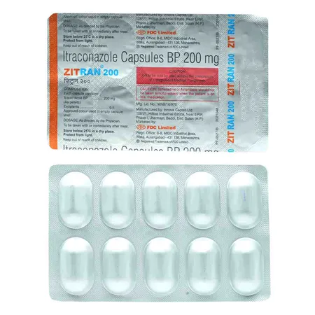 Zitran 200 mg Capsule 10's