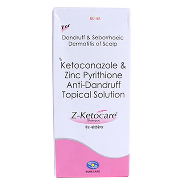 Z-Ketocare Shampoo 60 ml, Pack of 1 Shampoo
