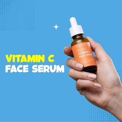 ZM Vitamin C Face Serum 30 ml | With Vitamin A &amp; Kakadu Plum | Skin Brightening Lotion | Non Sticky &amp; Lightweight Formula | For All Skin Type, Pack of 1