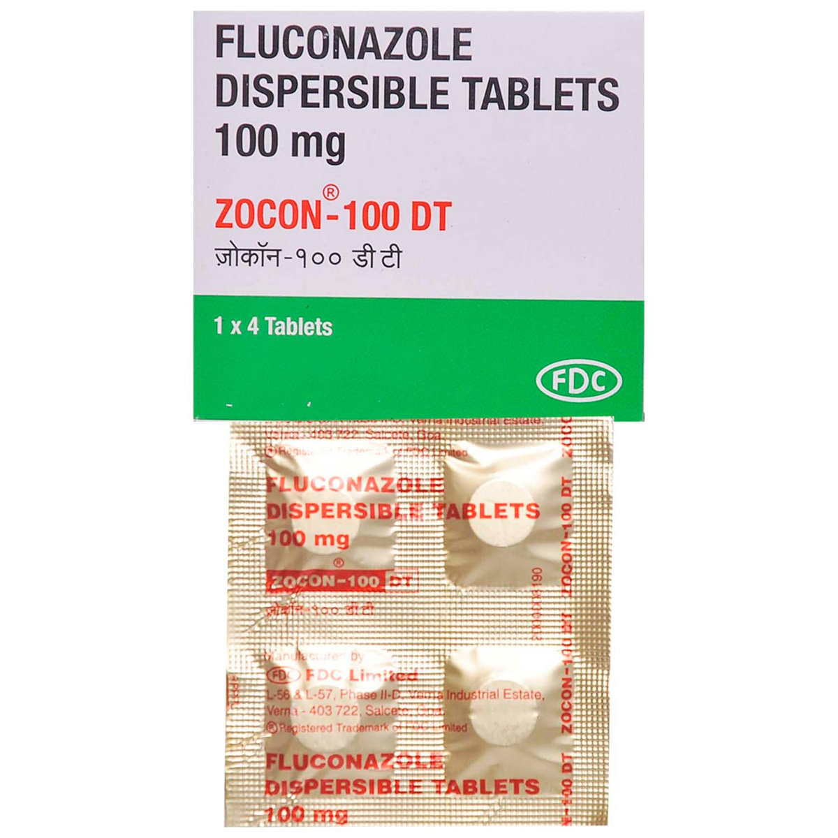 Zocon DT 100 Tablet 4's, Pack of 4 TABLETS Zocon DT 100 Tablet 4's, Pack of 4 TABLETS