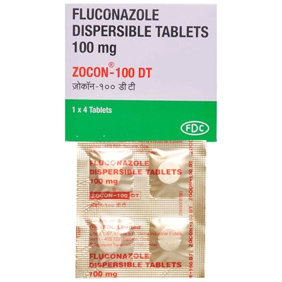 Zocon DT 100 Tablet 4's, Pack of 4 TABLETS