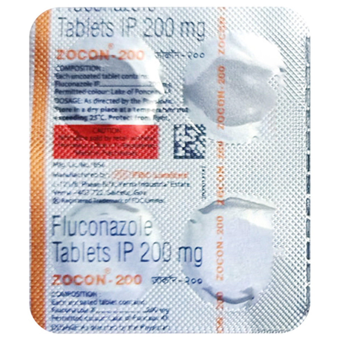 Zocon-200 Tablet 4's, Pack of 4 TabletS Zocon-200 Tablet 4's, Pack of 4 TabletS