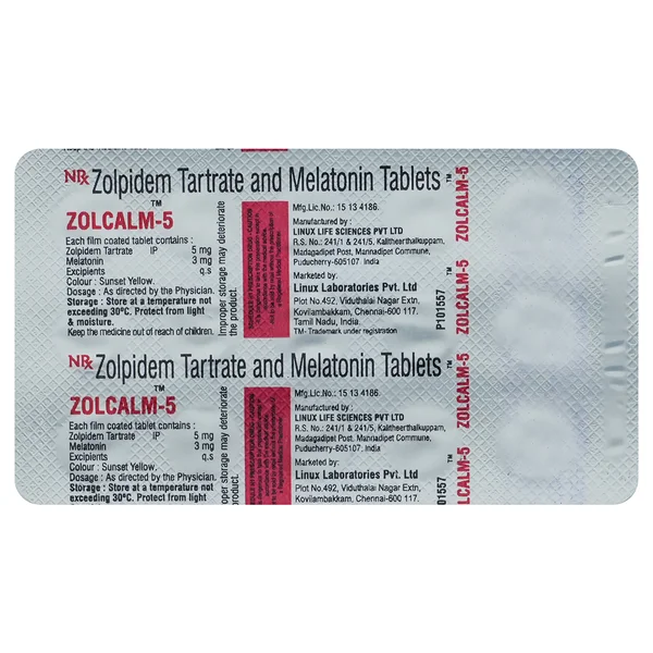 Zolcalm-5 Tablet 15's