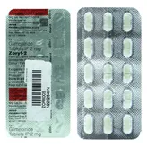 Zoryl-2 Tablet 15's, Pack of 15 TABLETS