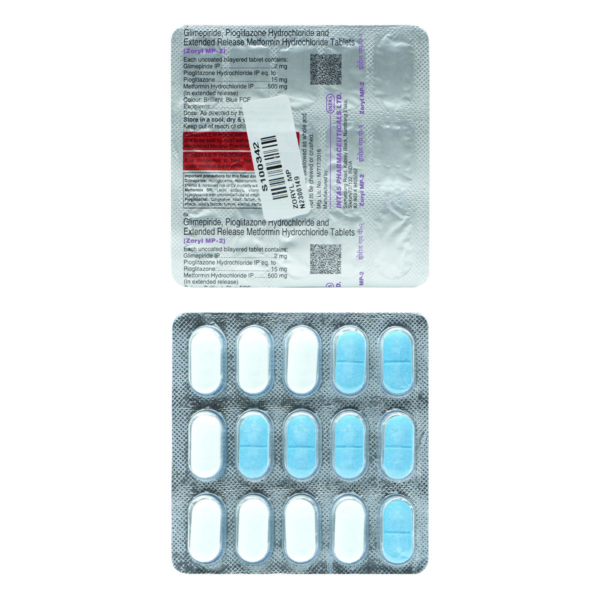 Zoryl MP-2 Tablet | Uses, Side Effects, Price | Apollo Pharmacy