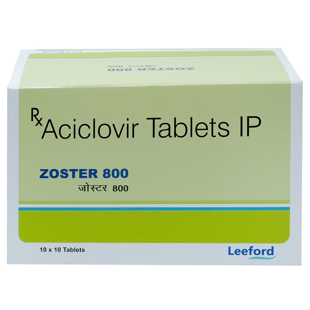 Zoster 800 Tablet 10's, Pack of 10 TABLETS Zoster 800 Tablet 10's, Pack of 10 TABLETS