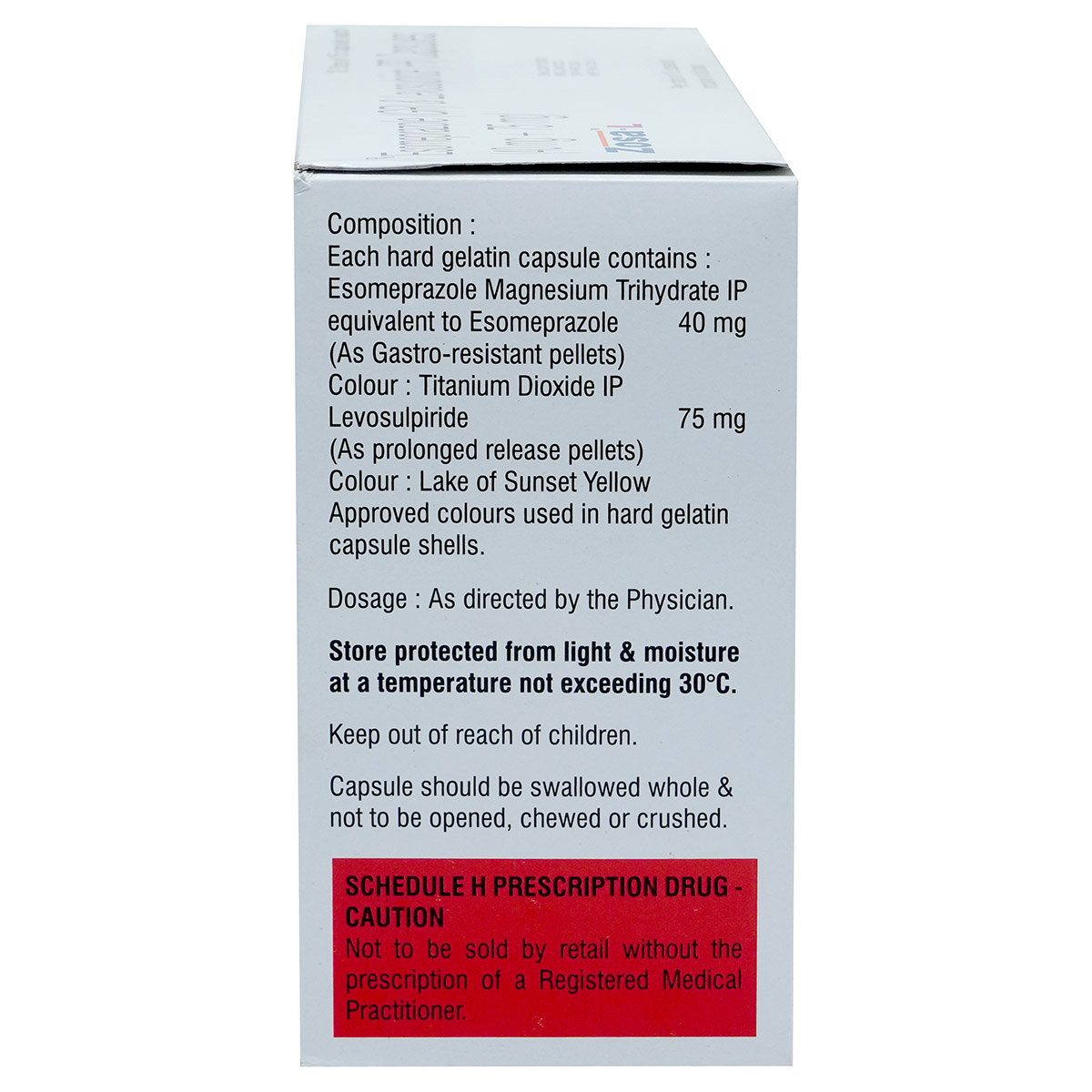 Zosa-L 40 mg/ 75 mg Capsule 15's, Pack of 15 CAPSULES Zosa-L 40 mg/ 75 mg Capsule 15's, Pack of 15 CAPSULES