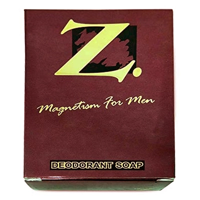 Z Magnetism Deodorant Soap 75 gm | For Men, Pack of 1